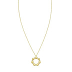 14K Yellow Gold Diamond Cut Cable Chain Necklace