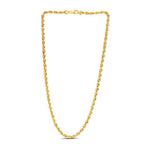 14k Yellow Gold Light Rope Chain (4.3 mm)