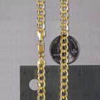 10k Yellow Gold Curb Chain (6.20 mm)