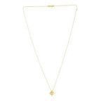 14k Yellow Gold High Polish North Star Necklace