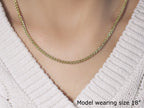 14k Yellow Gold Light Weight Wheat Chain (2.80 mm)