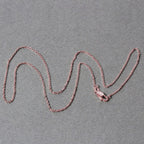 14k Rose Gold Diamond Cut Cable Link Chain (1.10 mm)