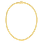 Tubogas Necklace in 14K Yellow Gold (5.00 mm)