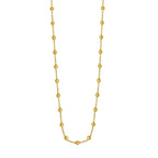 Layering Saturn Bead Necklace in 14K Yellow Gold