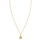 Elegant 14K Yellow Gold Rope Chain Necklace