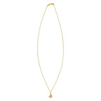 Elegant 14K Yellow Gold Rope Chain Necklace