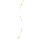 Cutout Heart Necklace in 14K Yellow Gold