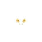 10k Yellow Gold Ball Style Stud Earrings (4mm)