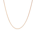 14k Rose Gold Classic Box Chain (0.60 mm)