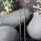 14k White Gold Light Rope Chain (2.00 mm)