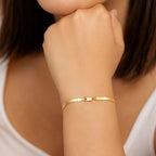 14k Yellow Gold Super Flex Herringbone Bracelet (1.50 mm)
