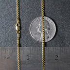 18k Yellow Gold Classic Box Chain (1.40 mm)