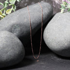 18k Rose Gold Classic Box Chain (0.60 mm)