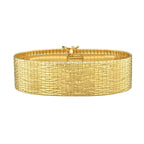 Glacier Bracelet in 14K Yellow Gold (17.90 mm)