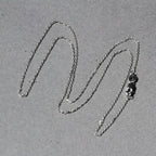 18k White Gold Diamond Cut Cable Link Chain (0.80 mm)