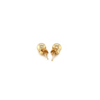 10k Yellow Gold Round Stud Earrings (5mm)