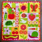 Garden Charms Quilt Kit - Pink/ Green With Love by Kristy
