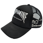 Dopamine Trucker Hat Black