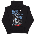 Falling in Love Pullover Hoodie Black