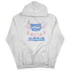 Falling in Love Pullover Hoodie Vintage White