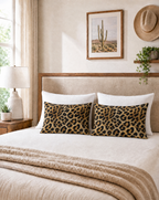 Baha Ranch Leopard Pillow Case Made in America Baha Ranch Western Wear