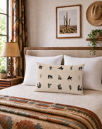 Baha Ranch Western Cowboy Cowgirl Pillowcase Made in America Baha Ranch Western Wear
