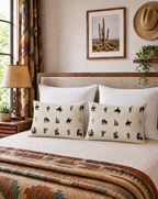 Baha Ranch Western Cowboy Cowgirl Pillowcase Made in America Baha Ranch Western Wear