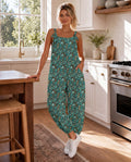 Baha Ranch All Turquoise Overalls Jumpsuit Baha Ranch Western Wear
