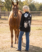Baha Ranch Rhinestone Cowgirl Yeehaw Blazer Baha Ranch Western Wear