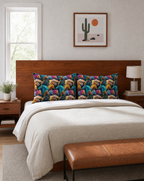 Baha Ranch Colorful Horses Pillowcase Made in America Baha Ranch Western Wear