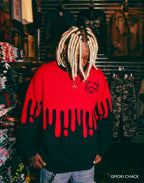 Gloomy Drip Knit Sweater Any Means Necessary Clothing
