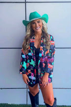 Baha Ranch Vegas Neon Women's Western Blazer Baha Ranch Western Wear