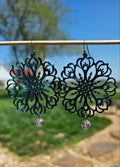 3D Print Boho Earrings Made in America Baha Ranch Western Wear
