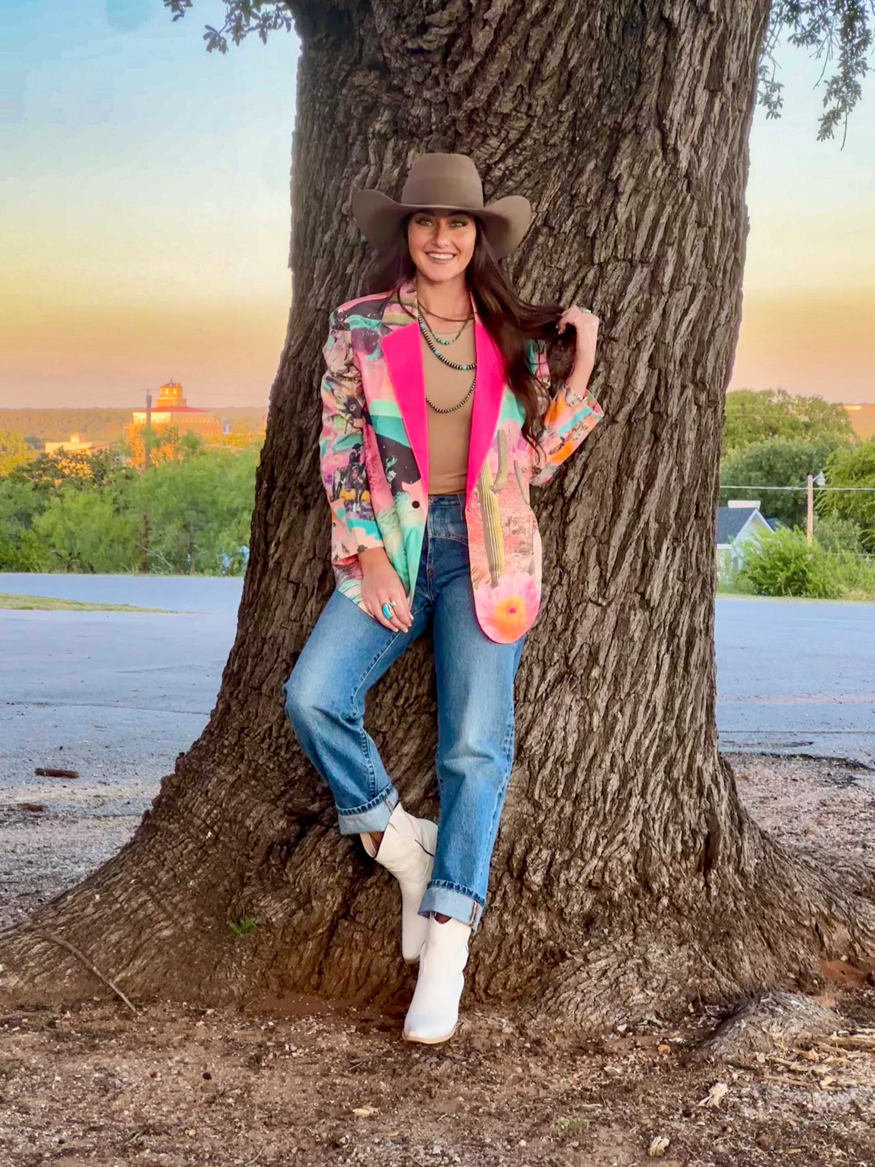 Baha Ranch Retro Pop Western Pop Cowgirl Blazer Baha Ranch Western Wear