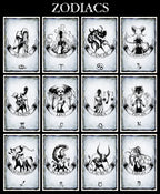 Shawn Coss Zodiac Prints