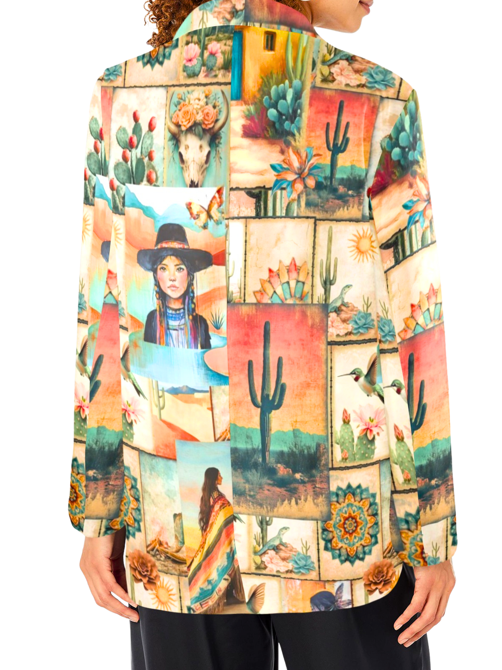 Baha Ranch Colores de Mexico Pictures of the Southwest Blazer Baha Ranch Western Wear