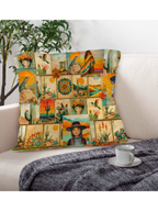 Colores de Mexico Pictures of the Southwest Pillow Case Made in USA Baha Ranch Western Wear