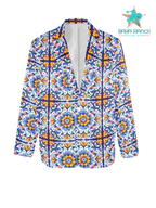 Baha Ranch Blues Talavera Women's Blazer Baha Ranch Western Wear