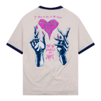 Sharp Edges T-Shirt Vintage White/Blue