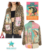 Baha Ranch Retro Pop Western Wild West Leopard Blazer Baha Ranch Western Wear