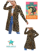 Baha Ranch Retro Pop Western Leopard Lightweight Cardigan Baha Ranch Western Wear