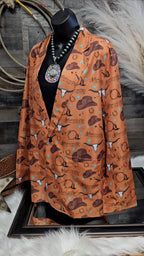 Baha Ranch Cowboy Things Womens Western Blazer Baha Ranch Western Wear