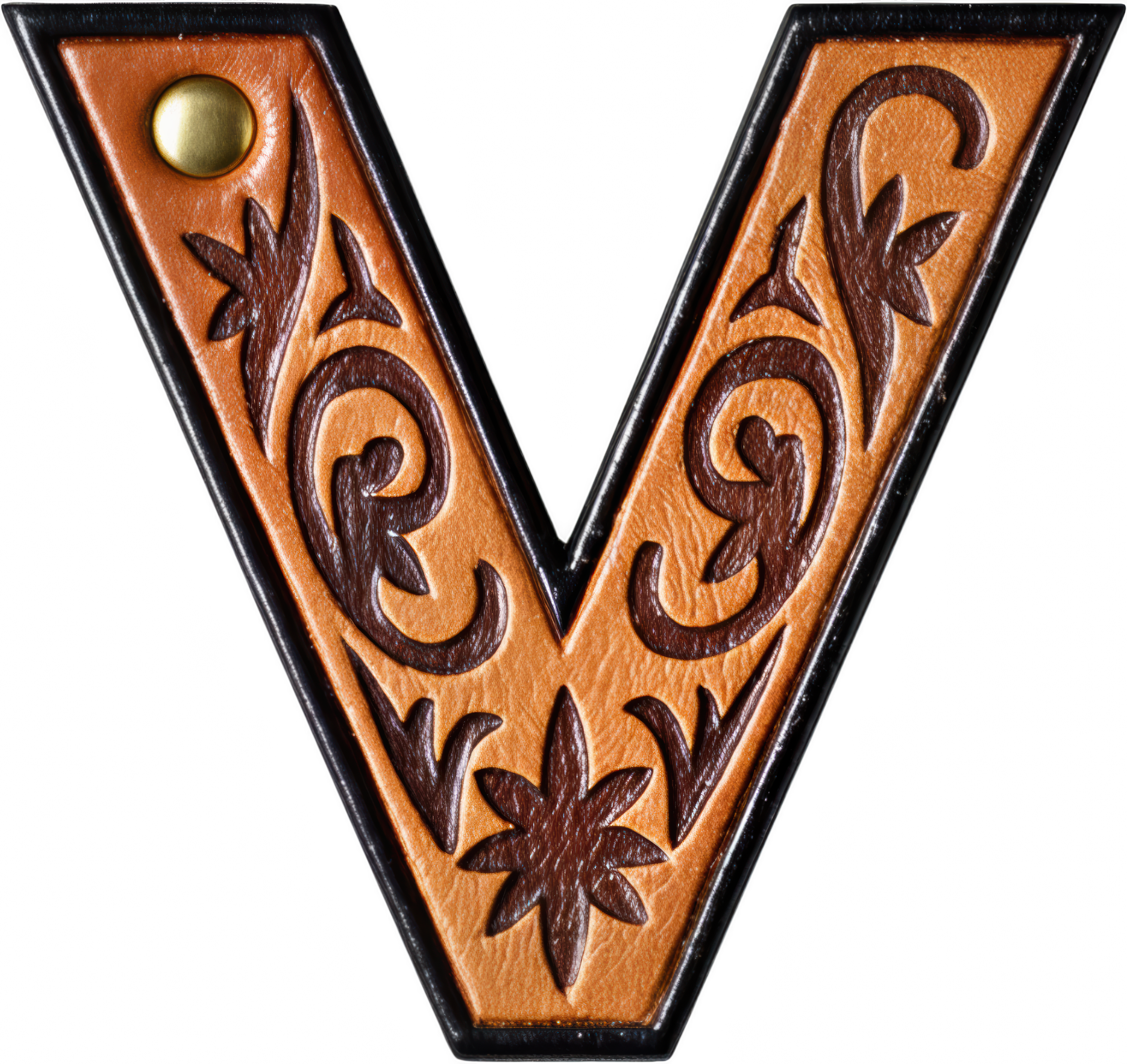 Monogrammed Initial Western Leather Look Saddle Longhorn Cowboy Cowgirl Kitchen Dish Towels Made in America Baha Ranch Western Wear