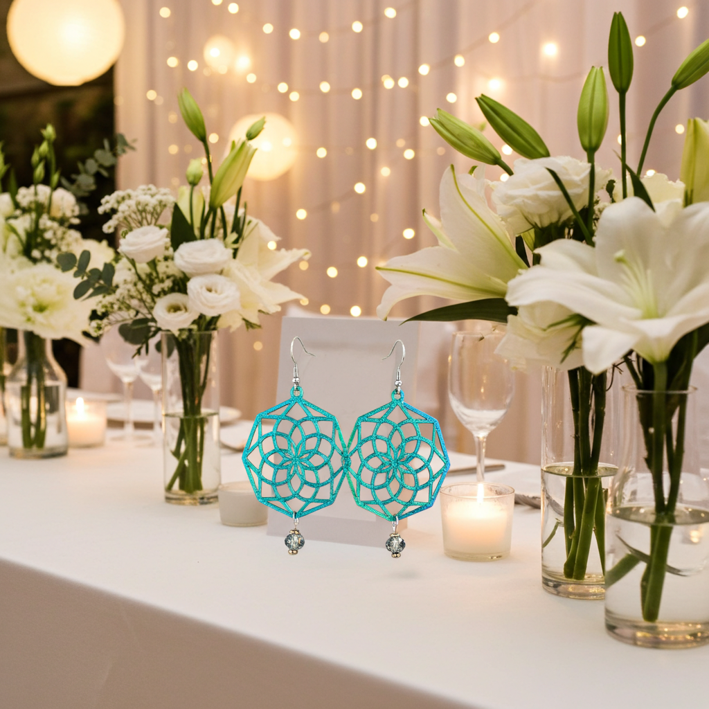 3D Print Boho Earrings Made in America