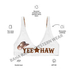 Yeehaw Bikini Top Baha Ranch Western Wear