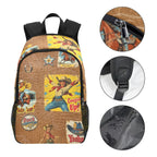 Vintage Cowgirl Collage Backpack Baha Ranch Western Wear