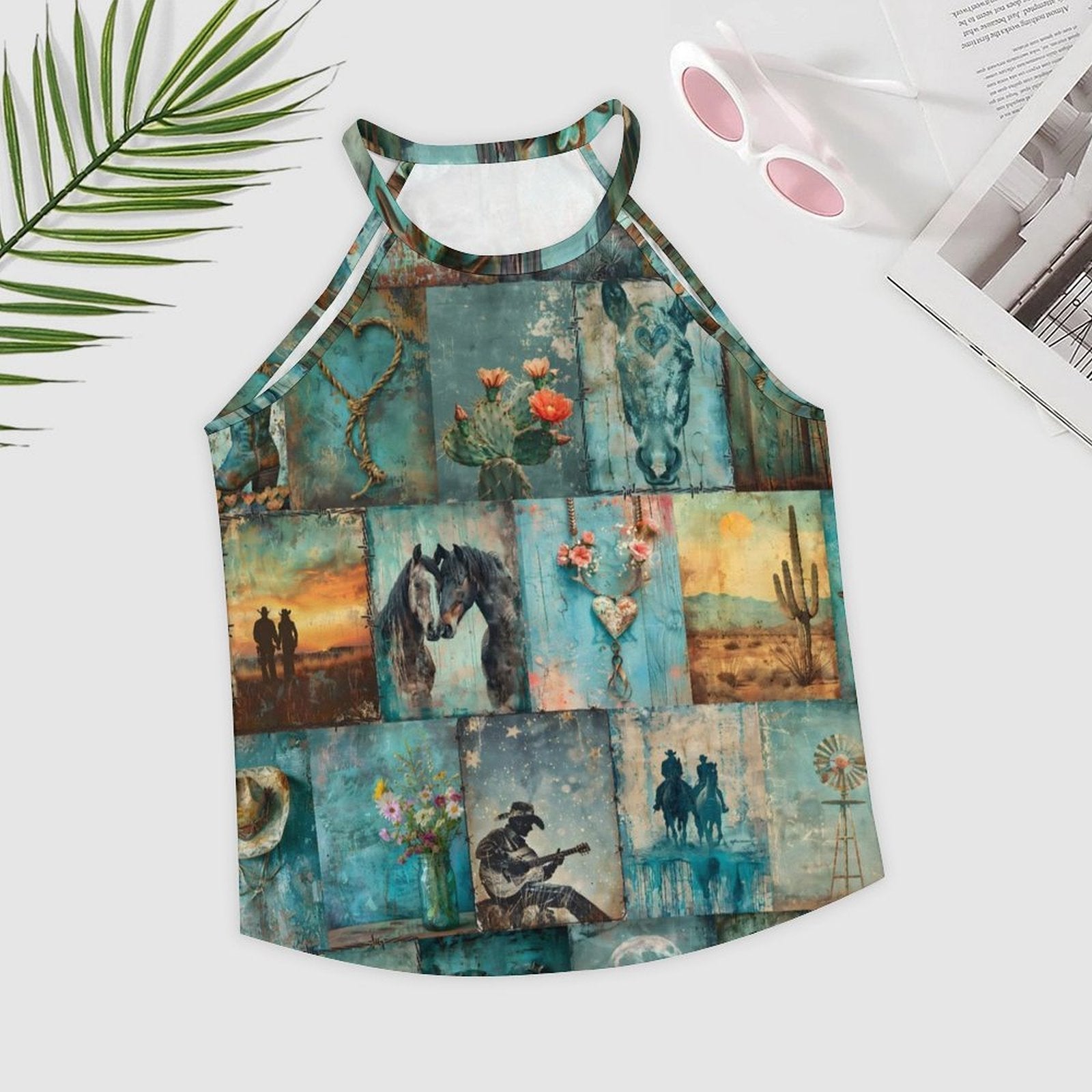 Baha Ranch Turquoise Dreams Tank Top Baha Ranch Western Wear