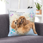 Baha Ranch Angel Pet Rainbow Bridge Custom Pillow Case Made in America Baha Ranch Western Wear