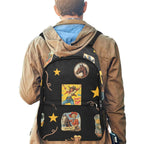 Vintage Cowgirl Collage Backpack Baha Ranch Western Wear