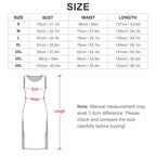 Baha Ranch Retro Pop Western Bodycon Side Slit Maxi Dress Baha Ranch Western Wear